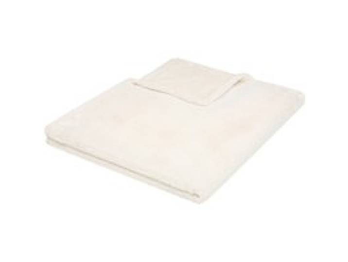 LIVARNO® Couverture haut de gamme, 150 x 200 cm (crème)