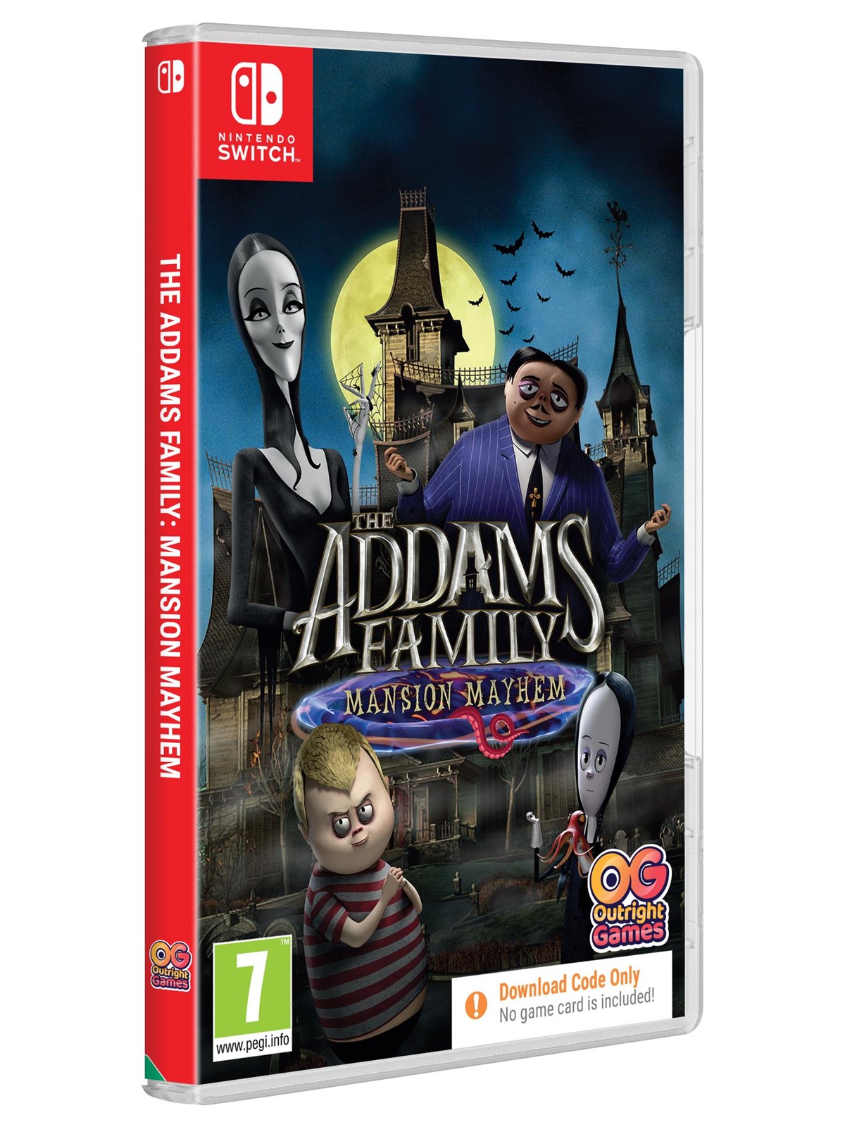 The Addams's Family: Mansion Mayhem (Code in a Box) - Nintendo Switch - Action - PEGI 7