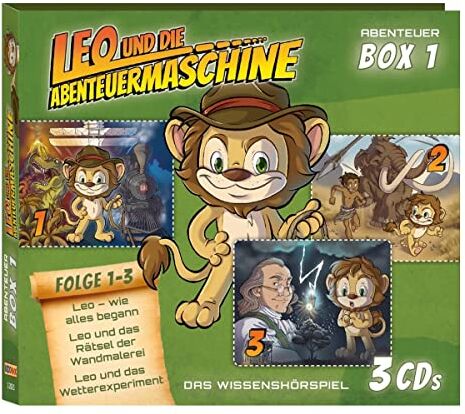 Leo & die Abenteuermaschine - 3er CD-Box Folge 1-3 - Preis vom 12.10.2026 11:37:12 h