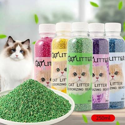 Uplift Essentials 250 Ml High Potency Cat Litter Deodorizing Beads lemon