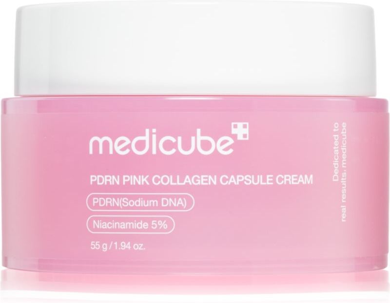 medicube PDRN Pink Collagen Capsule Cream moisturising facial cream with firming effect 55 g