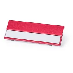 25x Roter Aluminium-Identifikator mit Klemme