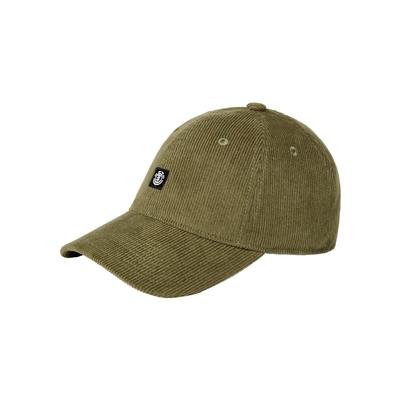 Fitted Cap ELEMENT "Icon Dad Corduroy", Herren, grün (kalamata), Obermaterial: 100% Baumwolle., Caps