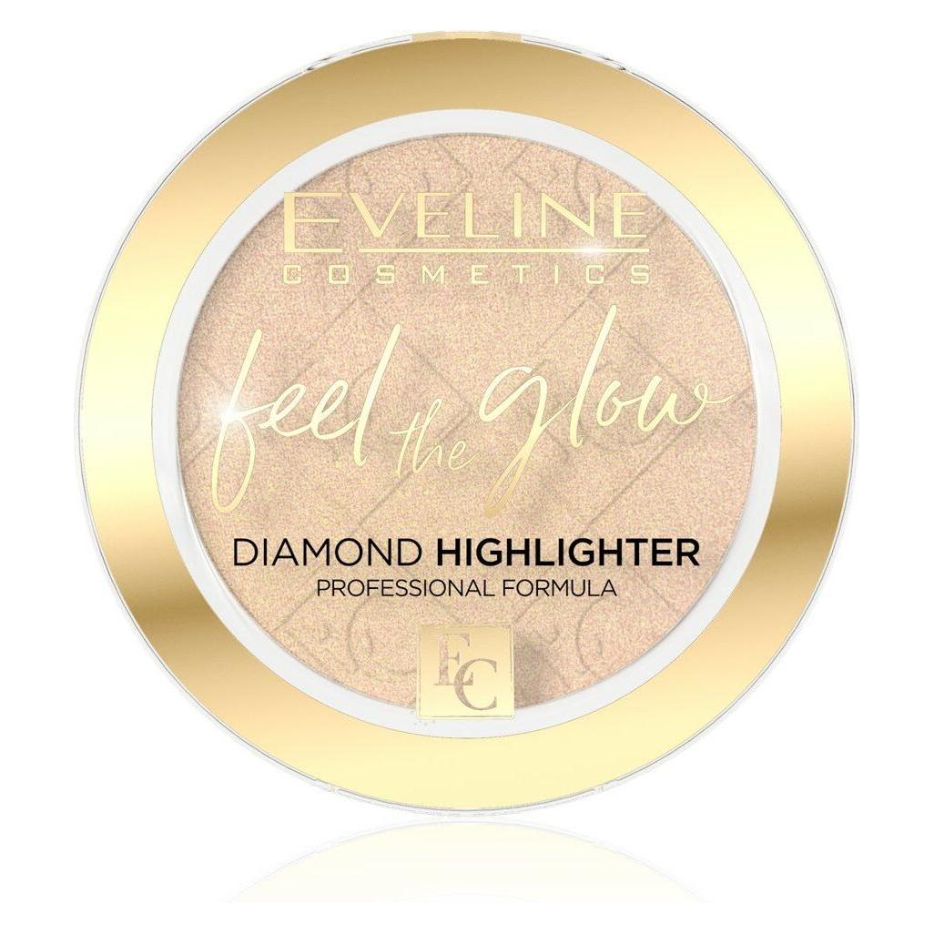 Eveline Feel the Glow Highlighter-Puder Nr. 01 1pc (Nr. 01, Highlighter, 5 g) (44151332)