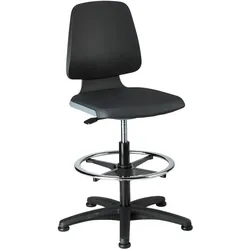 Magni, Bürostuhl, Stuhl Labsit 3 anthrazit Kst.-Leder,m.Rollen 4016849592084