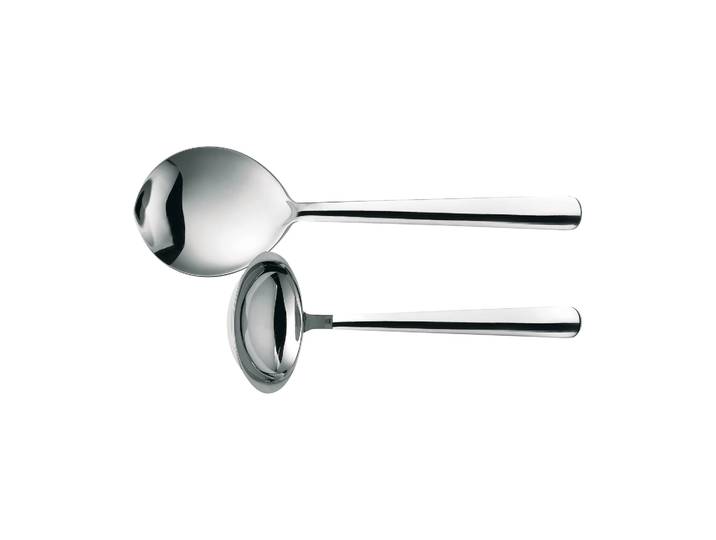 Fiskars Couverts de service Functional Form, 2 pièces Brillant