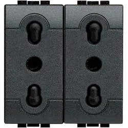 Legrand L4180/2 Living SDO Italien 2+PE 2-fach L41802