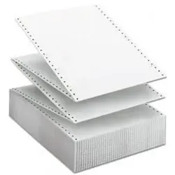 OEM 240X06 6X95 3-seitiges Selbstdurchschreibepapier Weiß Box 1000