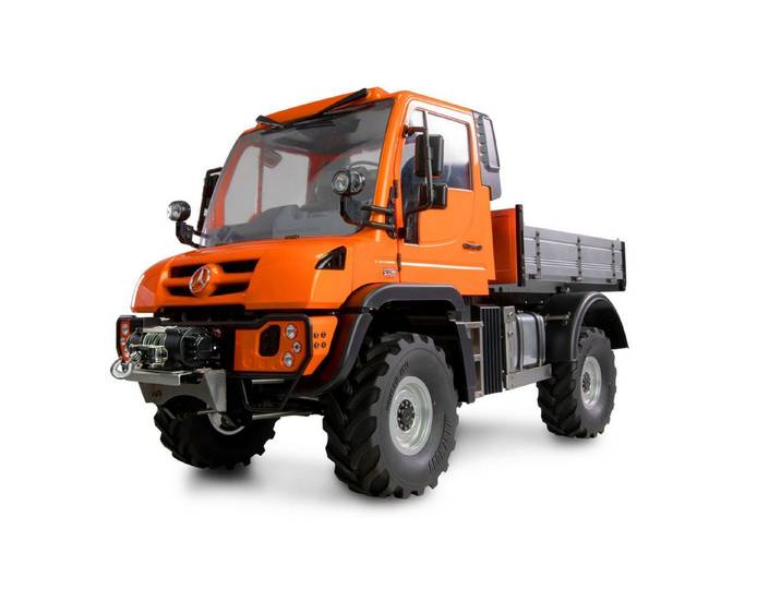 Amewi RC-LKW Amewi RC Mercedes-Benz Unimog Geräteträger 4WD 1:10 ARTR orange