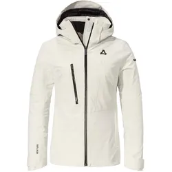 Schöffel, Damen, Skijacke, Ski Jacket Style Pontre (40, L), Weiss