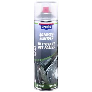Presto Bremsenreiniger 306185, Spray, acetonfrei, entfernt Säuren, 500ml