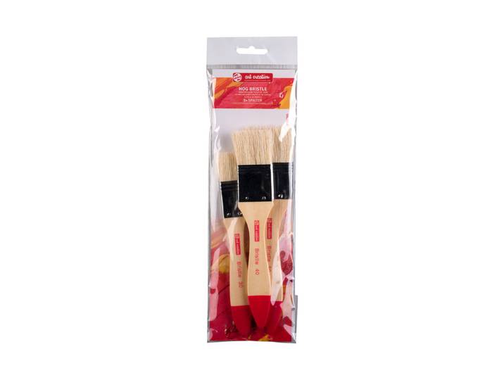 Talens Acrylpinsel Schwein Set 3 FSC
