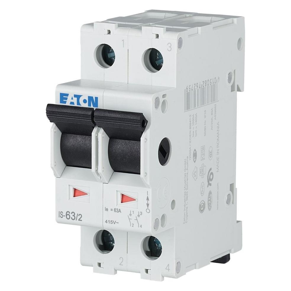 Eaton Hauptschalter Grau 2polig 63 A (276275)