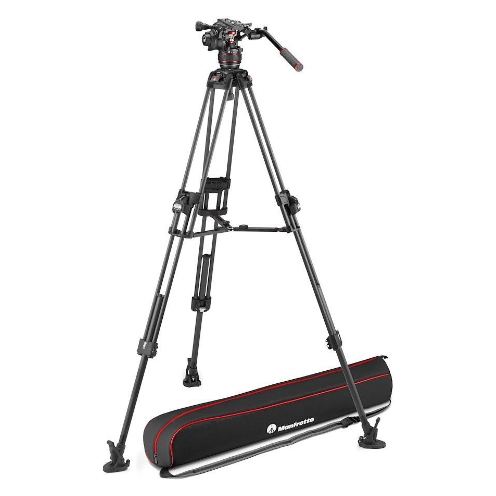 Manfrotto 608 & CF Fast Twin MS (Carbon, Metall) (MANMVK608TWINFC)