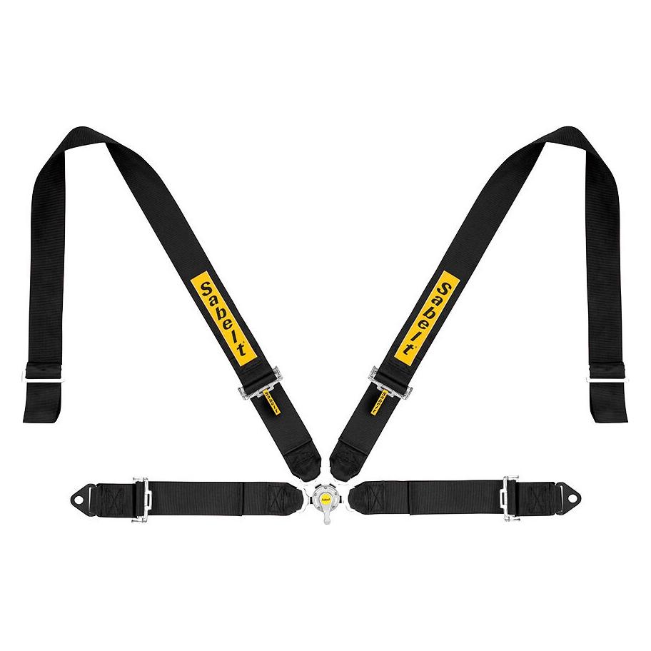 Sabelt Sim Seatbelt (Schwarz) (00318-01-00-bla)