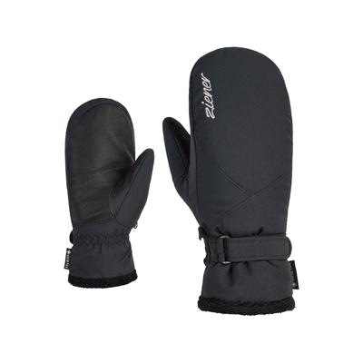 Skihandschuhe ZIENER "ZI-lady 1336-0", Damen, Gr. L, schwarz, Kunstfaser, Handschuhe