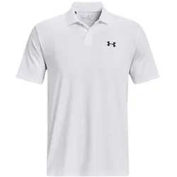 UNDER ARMOUR Performance 3.0 Golf-Poloshirt Herren 100 - white/pitch gray S