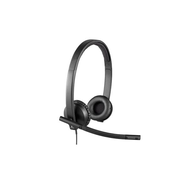 Logitech H570e for Business Stereo Headset, USB-A, UC-Zertifiziert, Mikrofon mit Geräuschunterdrückung, Funktioniert mit Windows-, macOS- oder ChromeOS 981-000575