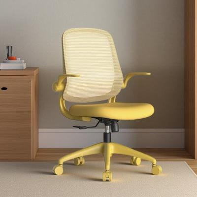 Mesh Task Chair with Flip-Up Armrests, Molded Foam Cushion & 300LB Capacity, Adjustable Swivel Rolling Work Chair