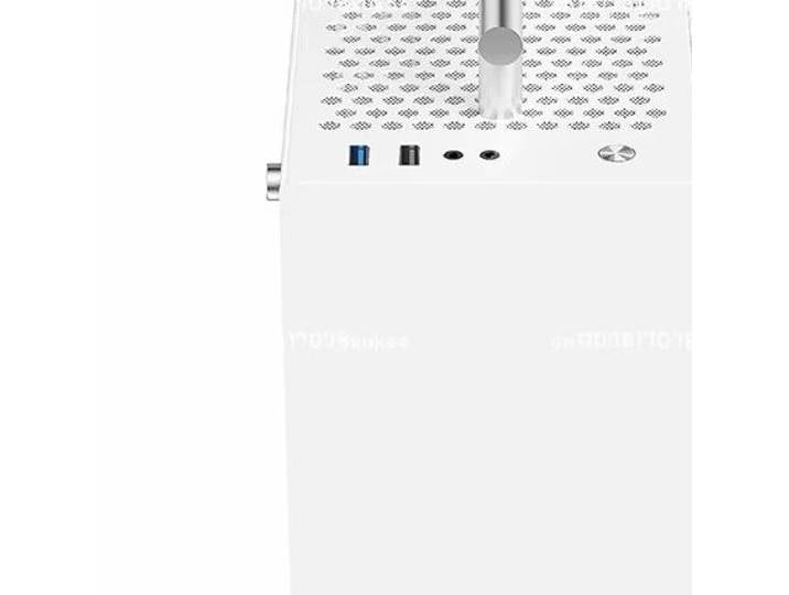 Boîtier T40 Mini ITX SFX Rose Bleu Portable de Bureau Transparent Latéral Blanc Petit Châssis
