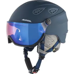 ALPINA Skihelm Grap Visor 2.0 HM, Größe 57 in Grau Grau