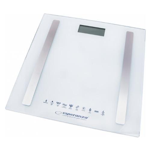 Esperanza EBS016W Personenwaage Quadratisch Elektronische Personenwaage (180 kg) (EBS016W)