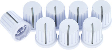 Reloop Knob Cap Set - White blanc