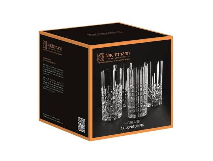 Nachtmann Highland longdrinkglas (set van 4) (445 ml)