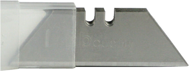 Lames trapezoïdales de rechange 61 x 19 mm, 10 pièces en distributeur ; E/D/E (75775)