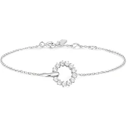 ANIA HAIE - BRACELET - Interlinked Circles Pavé - silver