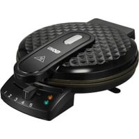 Waffelautomat Diamant, Waffeleisen schwarz, 1.200 Watt