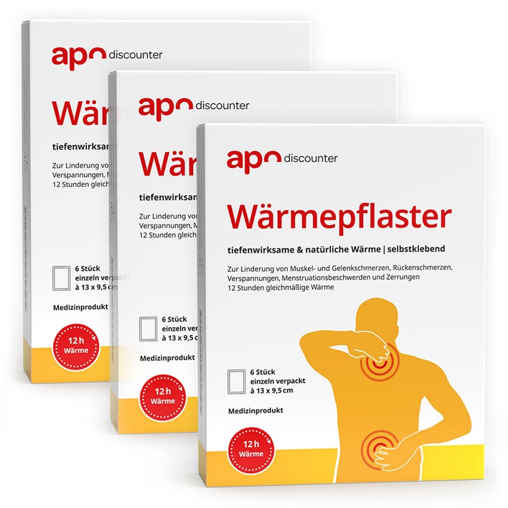 KOOLCARE TECHNOLOGY CO., LTD Wärmepflaster 9,5 x 13 cm von apodiscounter 08102266