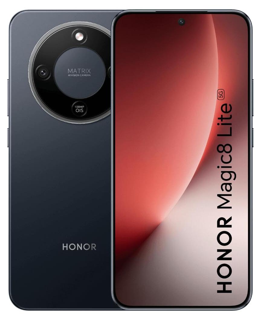 Honor Magic8 Lite Smartphone 5G 6,79" AMOLED 8 GB RAM 256 GB Schwarz
