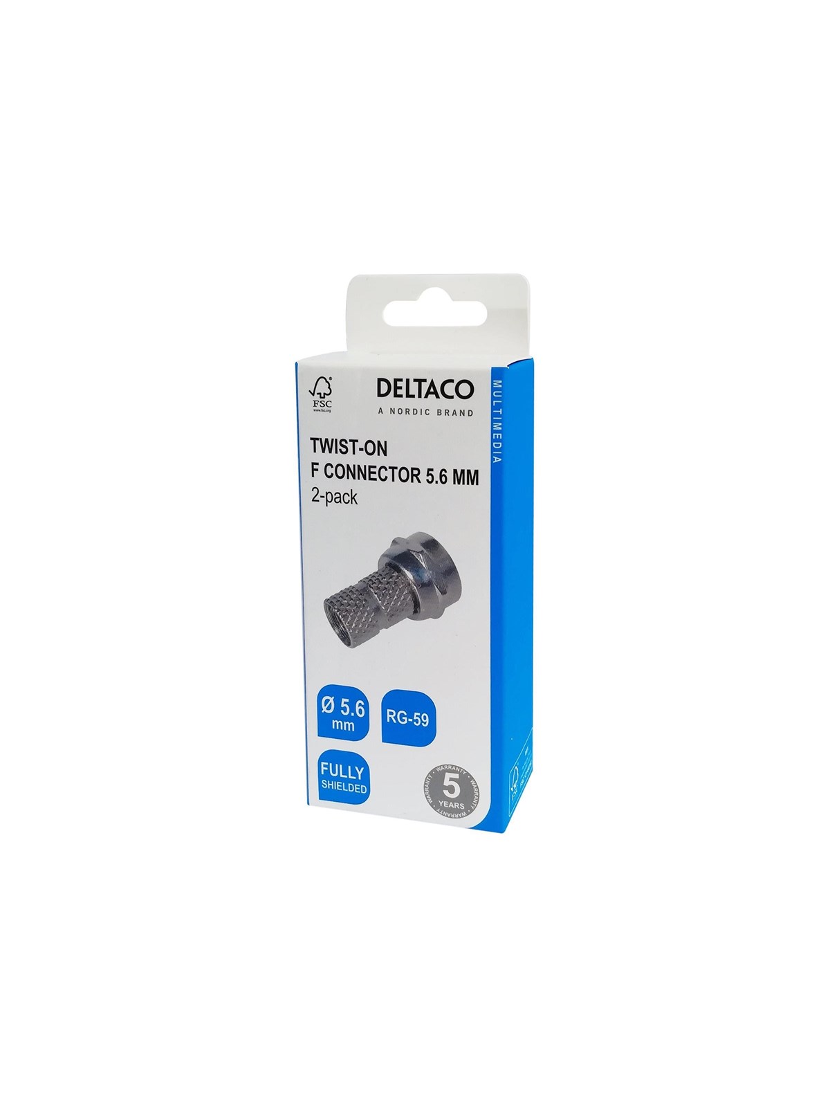 Deltaco antenna connector