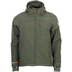 Peak mountain, Herren, Skijacke, Charmeur (XL), Orange, Schwarz, Grau