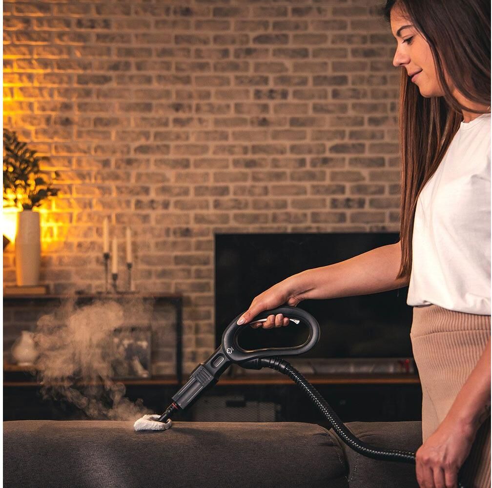 Dampfreiniger POLTI "Vaporetto Smart 110 Eco", grün (grün, weiß), B:27cm H:29cm, Mehrzwecksauger, Dampfreiniger grün, weiß Einheitsgröße