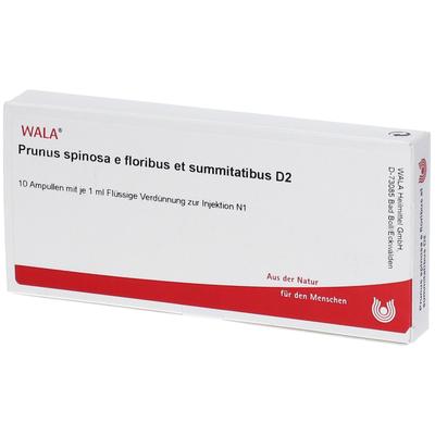 Prunus Spinosa E floribus et summitatibus D 2 Amp. 10x1 ml Ampullen