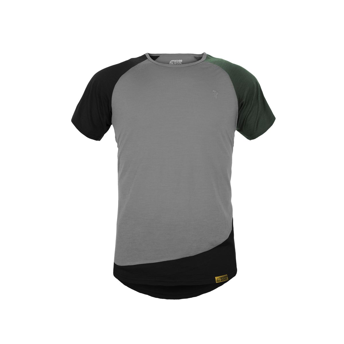 Grüezi Bag Woodwool T-shirt Mr. Kirk slate grey-black (2009) XXL 2700-2009-XXL
