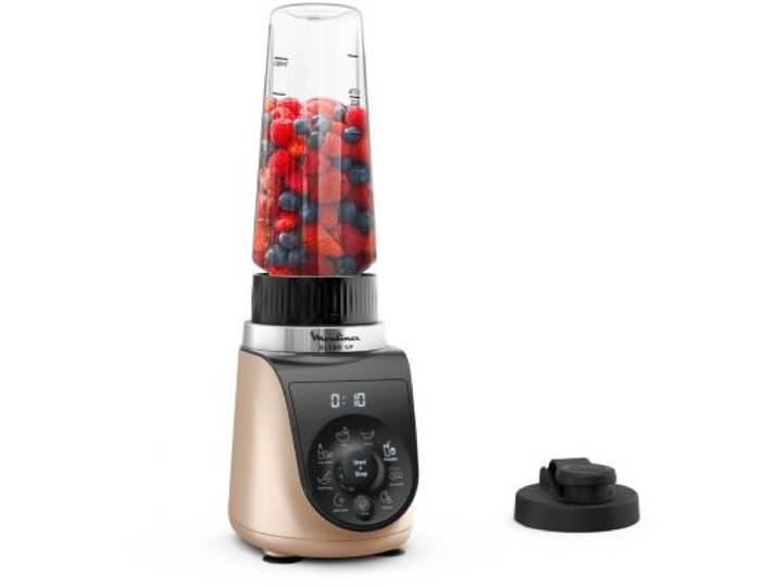 Moulinex - Blender Blend Up Lm190af0 Mini Blender - 8 Programmes Automatiques - Bol Tritan
