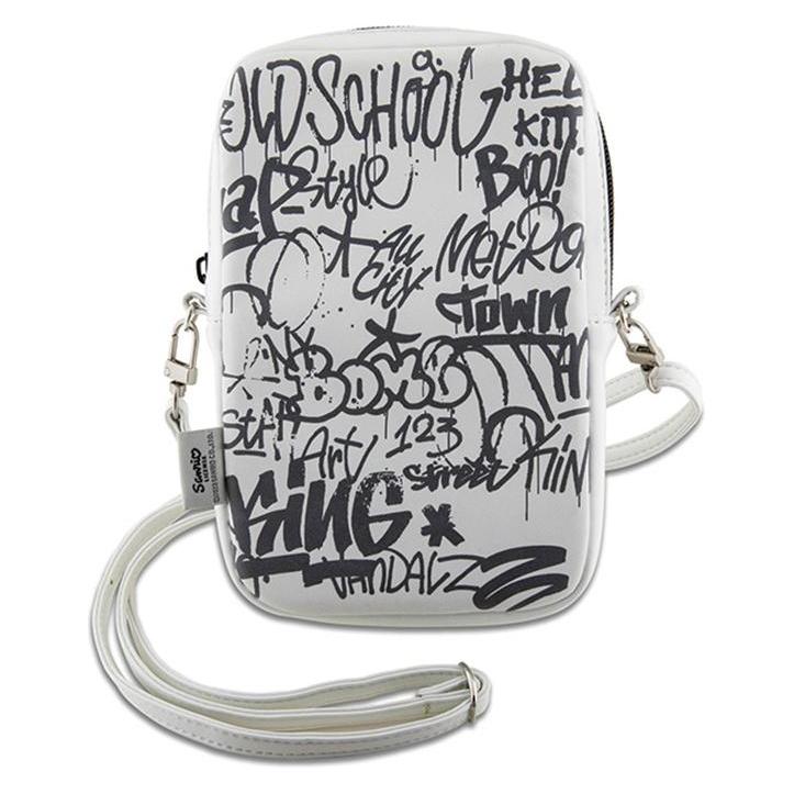 Hello Kitty Torebka HKPBPDGPHE biały/white Graffiti Kitty Head (Apple iPhone 16) (1696244904)