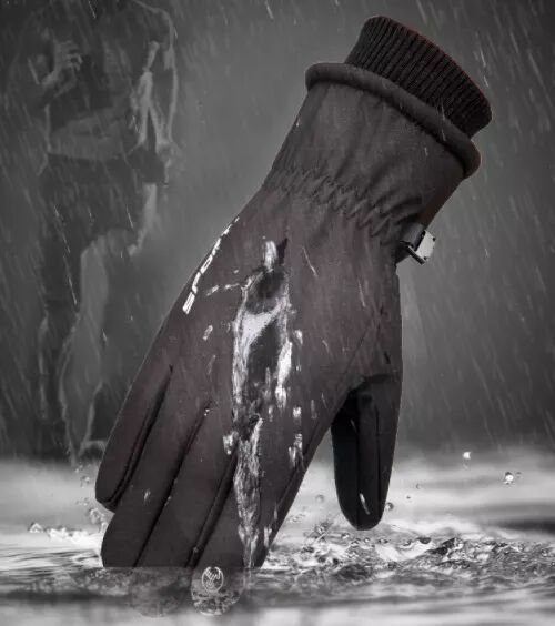 INF Handschuhe für Touchscreen wasserdicht Schwarz (M)