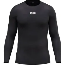 JAKO Herren Unterhemd Longsleeve Function, Größe S in Schwarz Schwarz