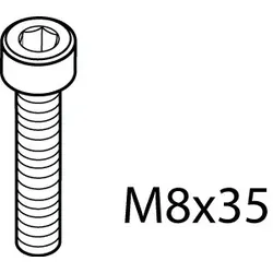 Ideal Standard Zylinderschraube M8x35 DIN 912 A960242NU