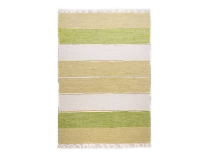 Baumwollteppich Happy Design Grün/Hellgrün 160 x 230cm Baumwollstoff