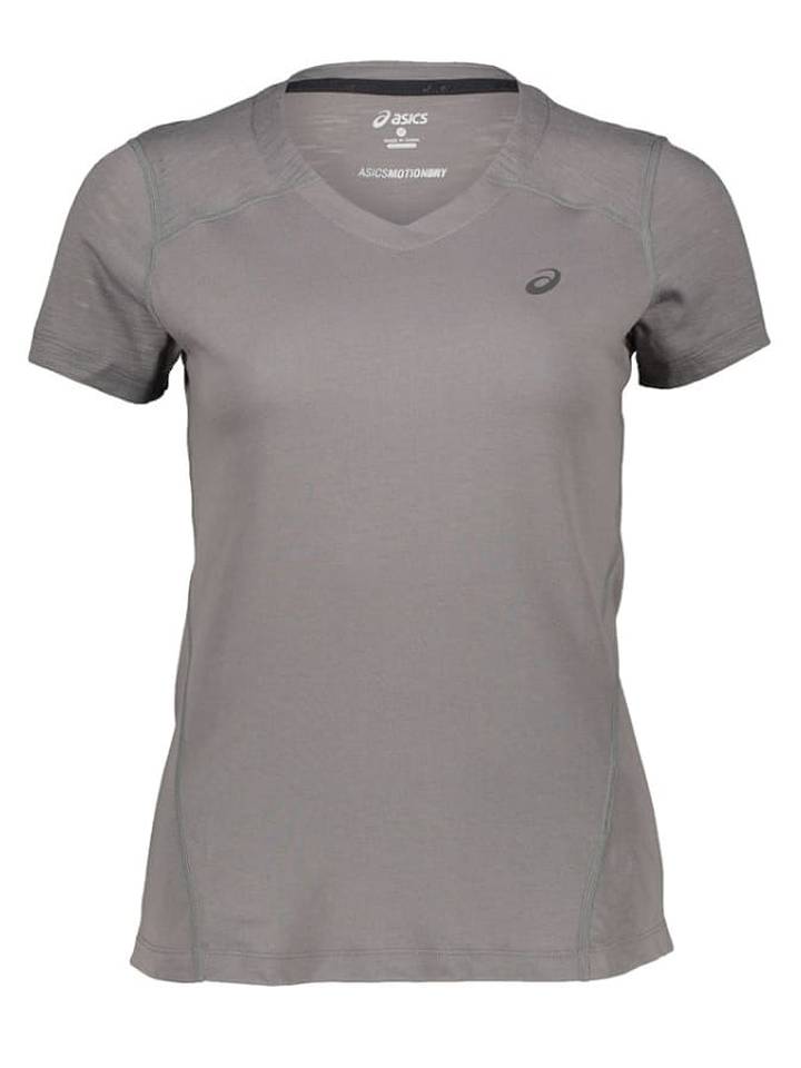 asics Trainingsshirt in Grau - XS