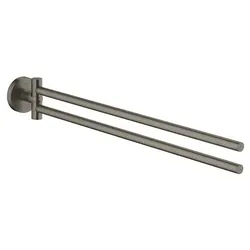 GROHE Handtuchhalter Essentials Gebürstetes Hard Graphite Metall G40371AL1
