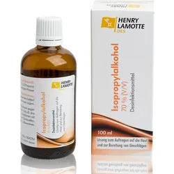 ISOPROPYLALKOHOL 70% V/V Henry Lamotte 100 ml Flüssigkeit