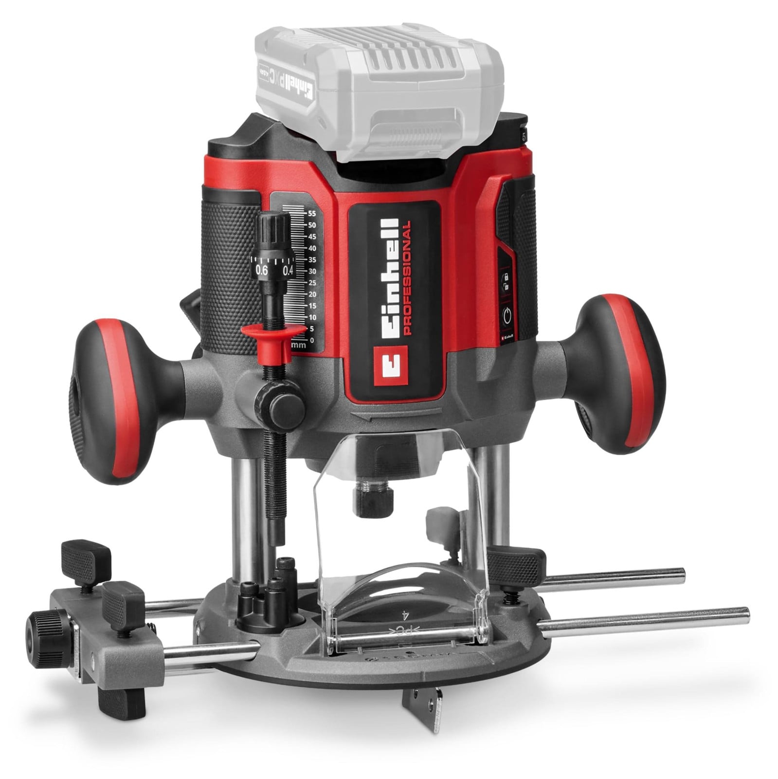 Einhell Professional Accuboormachine met bovenfrees TP-RO 18/55 Li BL Solo