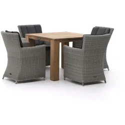 Intenso Adriano/ROUGH-X 100 cm Gartenmöbel-Set 5-teilig