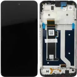 Motorola Moto G04 Display - Black (Display, Motorola Moto G04), Mobilgerät Ersatzteile, Schwarz